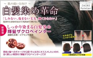白髪染め　輝髪ザクロペインター