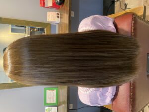 美髪復元トリートメントカラー+魔法のバブル